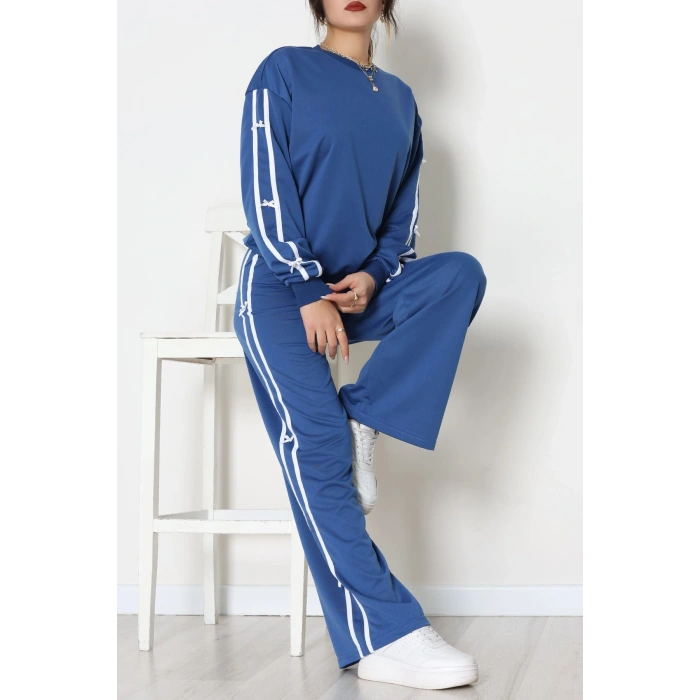 2 İplik Eşofman Takımı İndigo - 50788.1857.