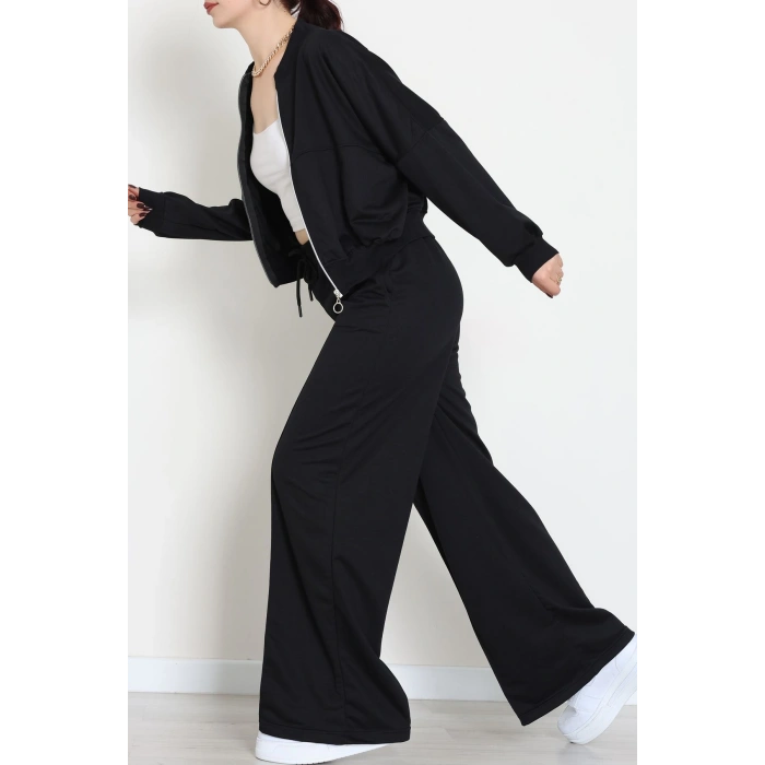 2 İplik Eşofman Takımı Siyah - 55022.1857.