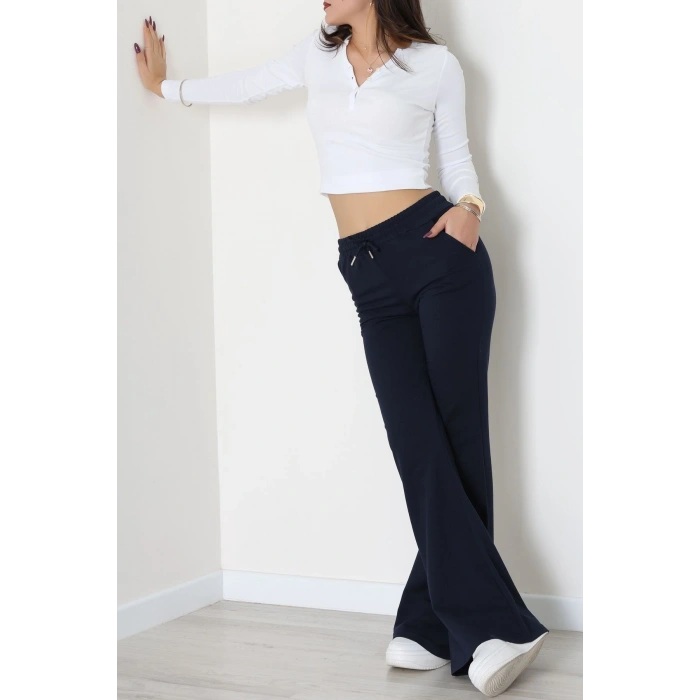 2 İplik İspanyol Paça Eşofman Altı Laci - 52118.1857.