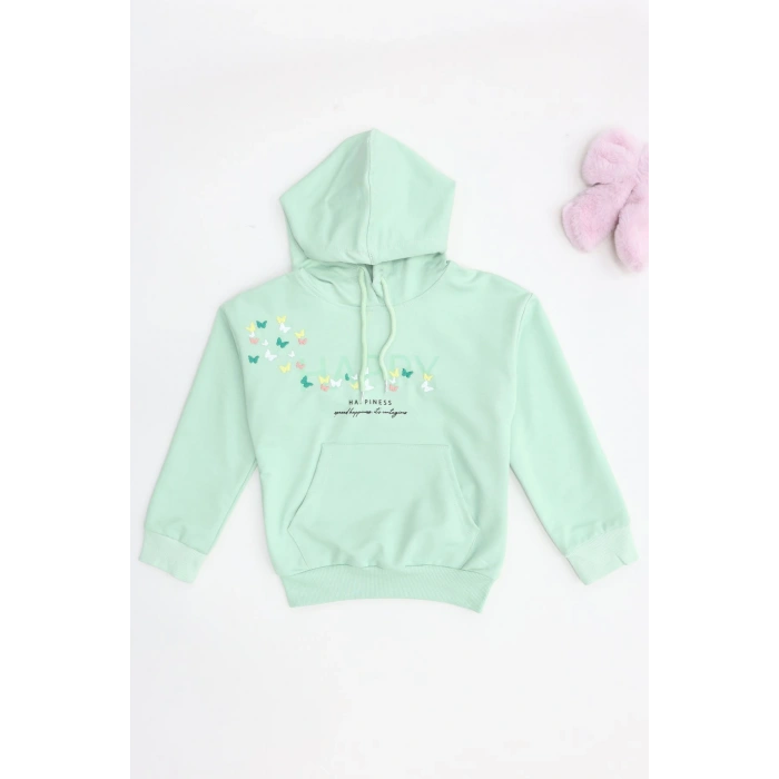 2 İplik Şardonsuz Penye Sweat Mint - 6264272.1576.