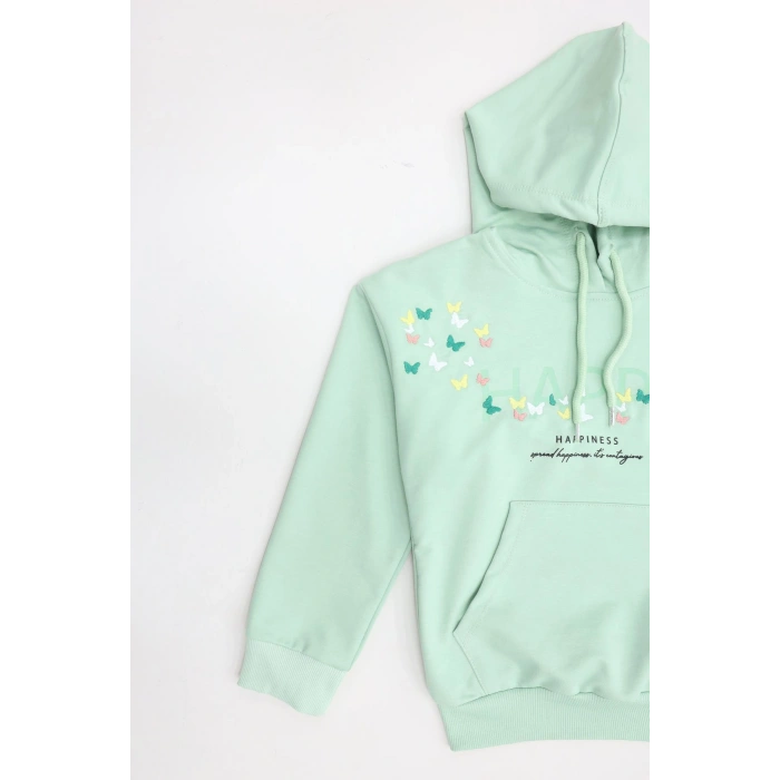 2 İplik Şardonsuz Penye Sweat Mint - 6264272.1576.