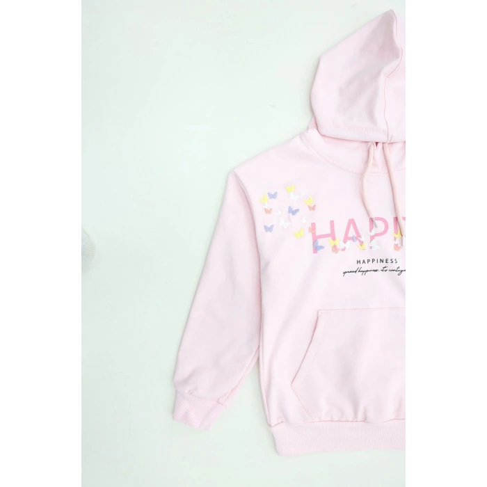 2 İplik Şardonsuz Penye Sweat Pembe - 6264272.1576.