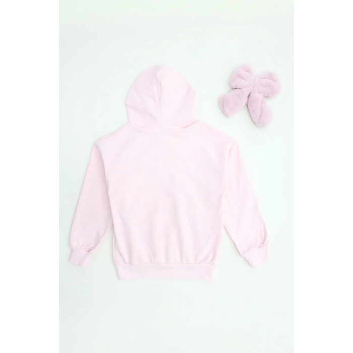 2 İplik Şardonsuz Penye Sweat Pembe - 6264272.1576.