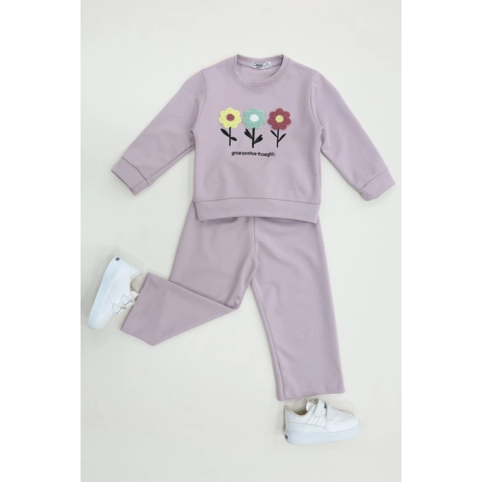 3-10 Yaş Double Face Takım Lila - 70105.1867.