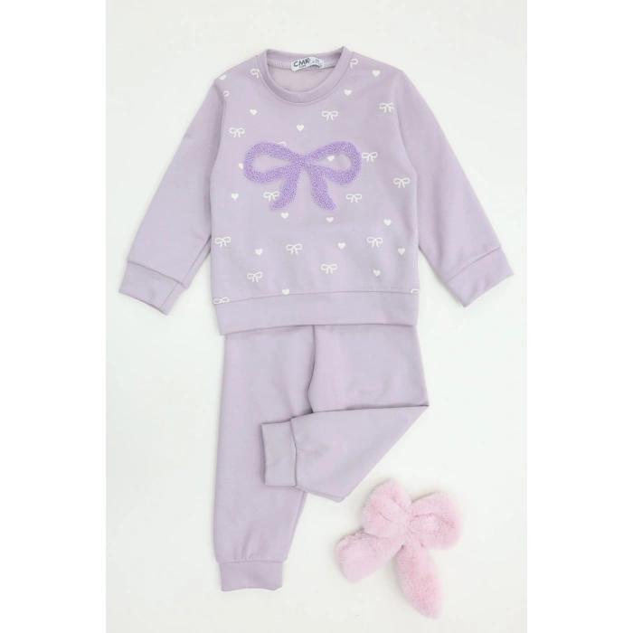 3-10 Yaş Double Face Takım Lila - 70135.1867.