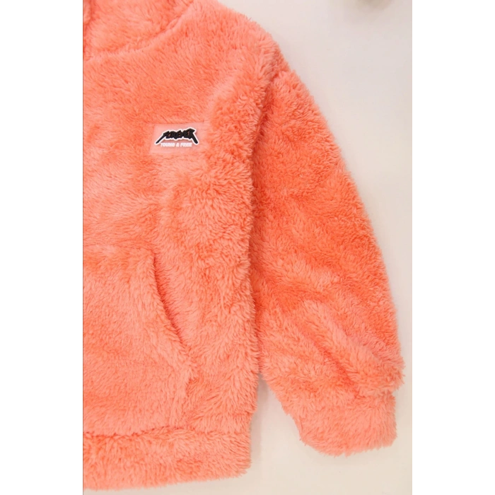 3-7 Yaş Çocuk Peluş Somon - 624435.1576.