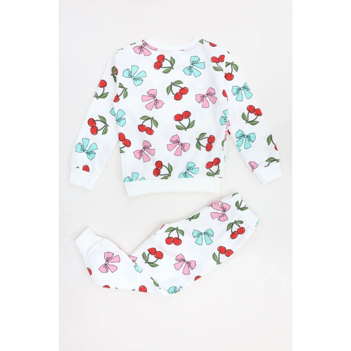 3-8 Yaş 2 İplik İkili Takım Beyazkiraz - 52192.1776.