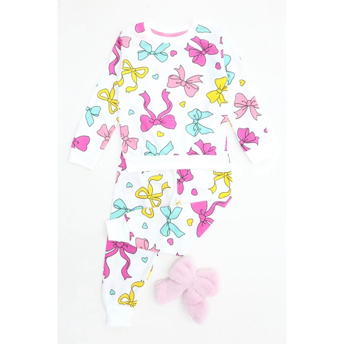 3-8 Yaş 2 İplik İkili Takım Beyazkurdele - 52192.1776.