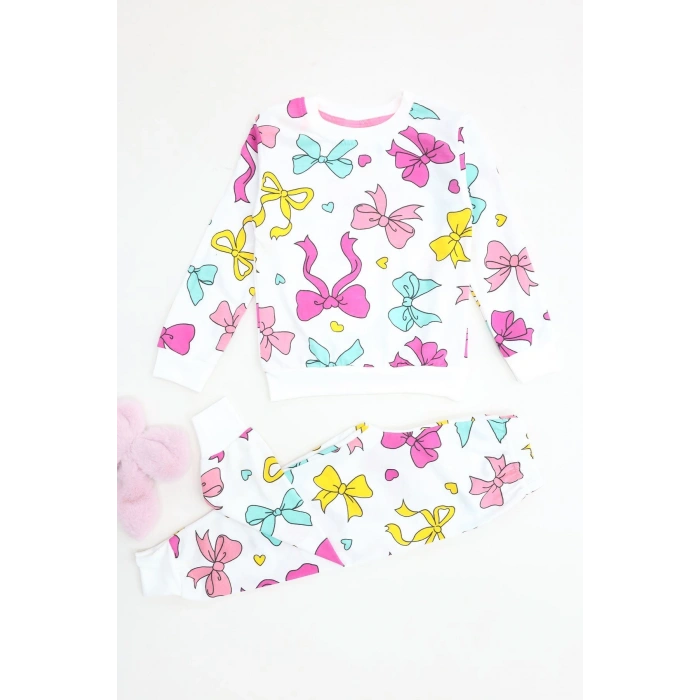 3-8 Yaş 2 İplik İkili Takım Beyazkurdele - 52192.1776.