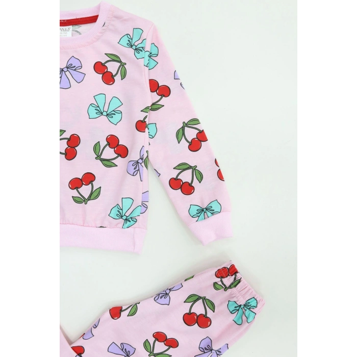 3-8 Yaş 2 İplik İkili Takım Pembekiraz - 52192.1776.