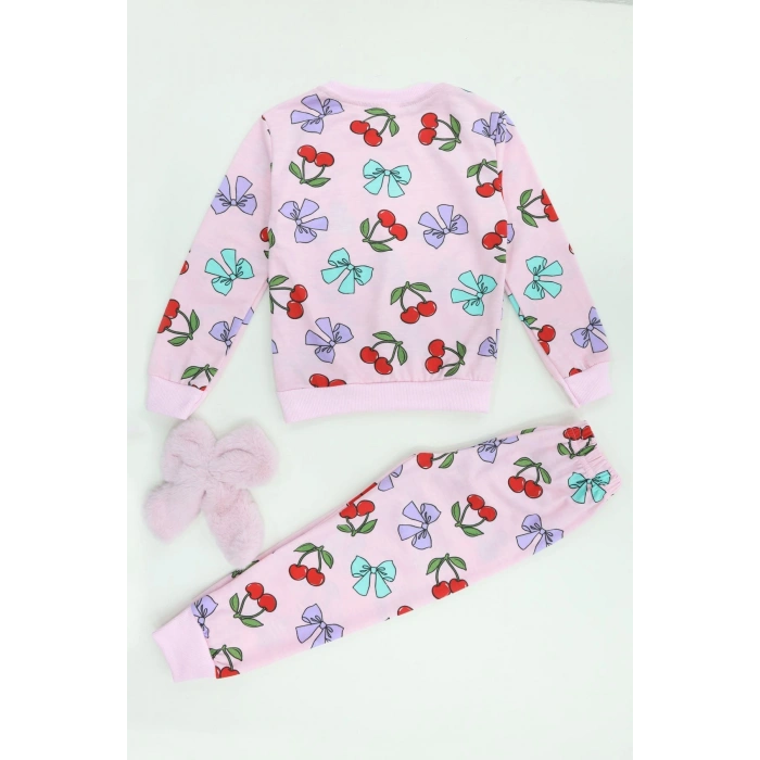 3-8 Yaş 2 İplik İkili Takım Pembekiraz - 52192.1776.