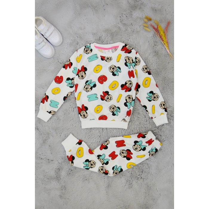 3-8 Yaş 2 İplik Takım Beyazhardal - 50853.1776.