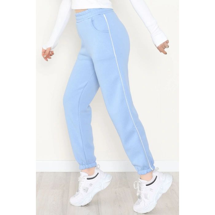 3 İplik Biyeli Eşofman Altı Bebemavi - 30103.1878.