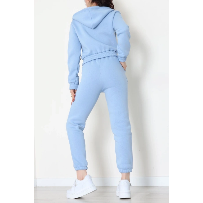 3 İplik Crop Eşofman Takımı Bebemavi - 50913.1878.