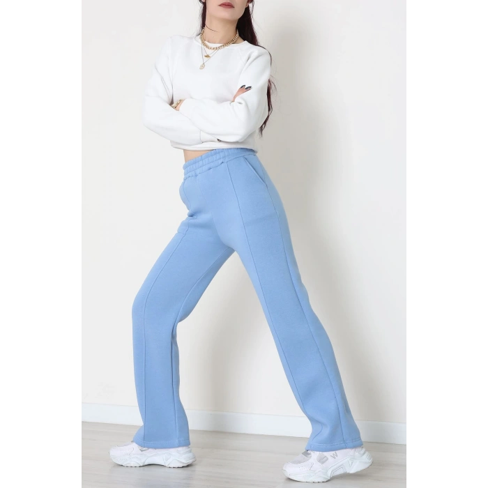 3 İplik Önü Çımalı Eşofman Altı Bebemavi - 42520.1878.