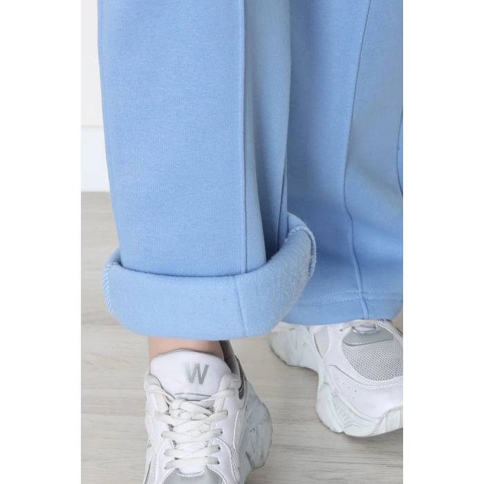 3 İplik Önü Çımalı Eşofman Altı Bebemavi - 42520.1878.