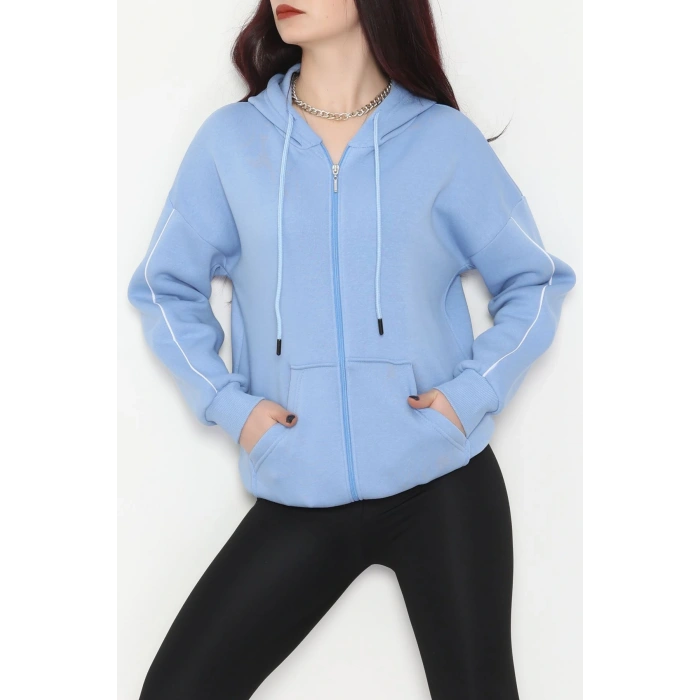 3 İplik Oversize Biyeli Sweat Bebemavi - 42503.1878.