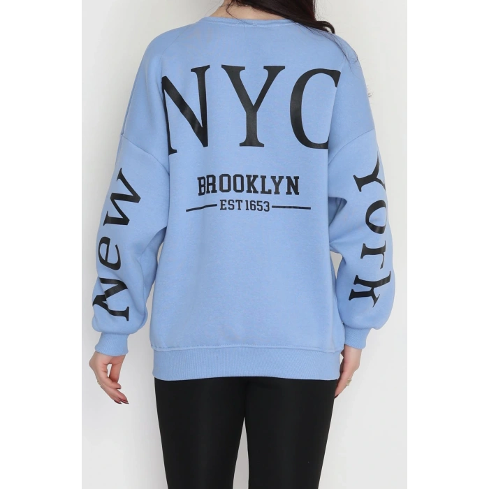 3 İplik Şardonlu Oversize Sweat Bebemavi - 50922.1878.