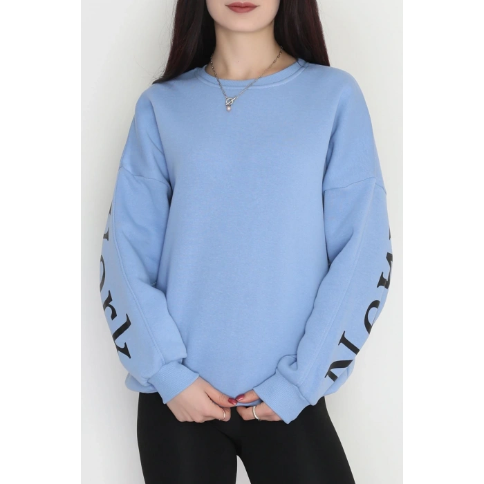 3 İplik Şardonlu Oversize Sweat Bebemavi - 50922.1878.