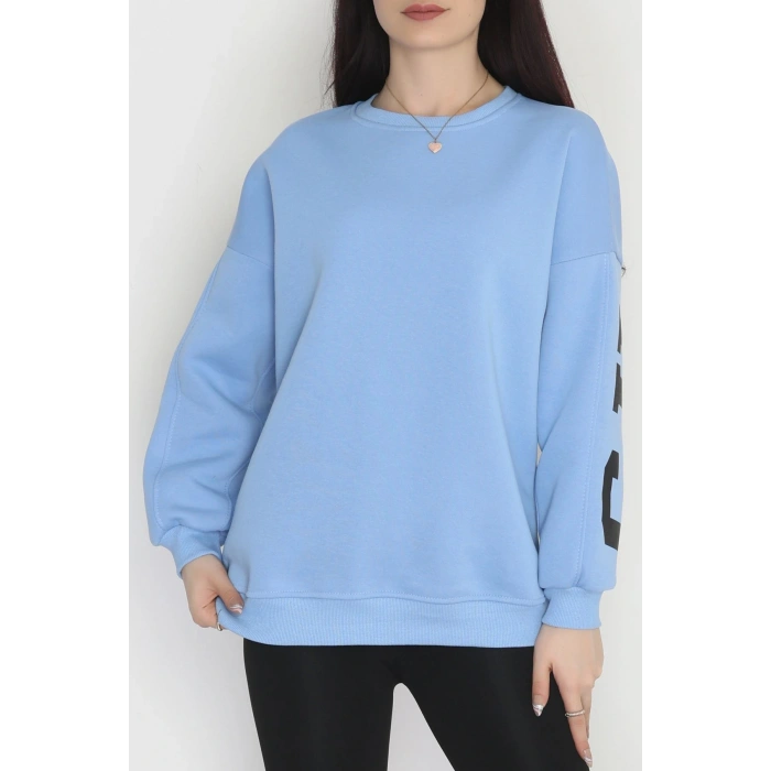 3 İplik Şardonlu Oversize Sweat Bebemavi - 50923.1878.