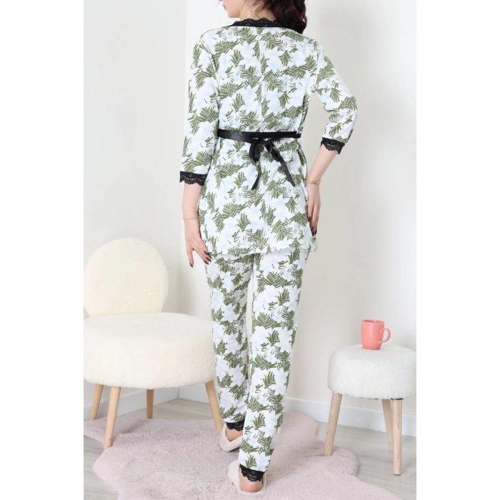 3Lü Pijama Seti Mintçiçek - 52170.2123.