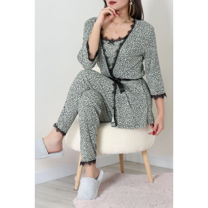 3Lü Pijama Seti Mintleo - 52170.2123.