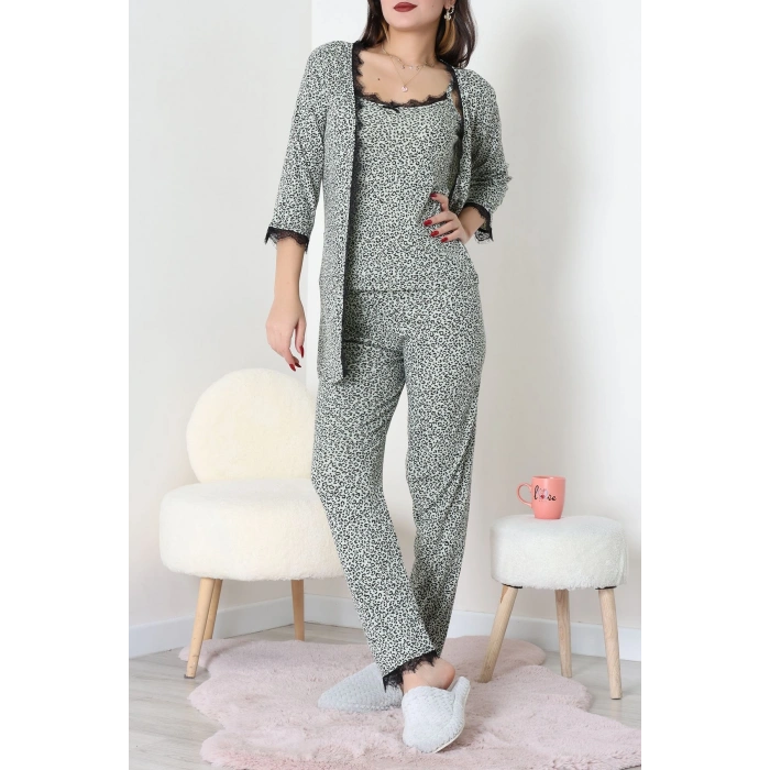 3Lü Pijama Seti Mintleo - 52170.2123.