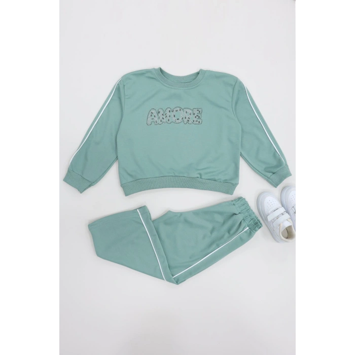 4-10 Yaş 2 İplik İkili Takım Mint - 52186.1776.