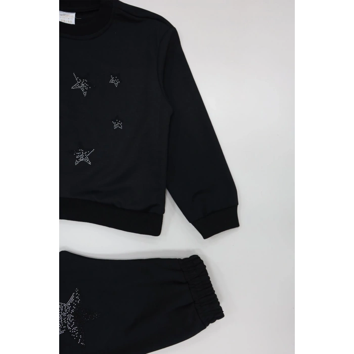 4-10 Yaş 2 İplik İkili Takım Siyah - 52187.1776.