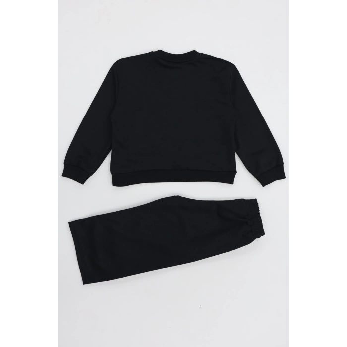4-10 Yaş 2 İplik İkili Takım Siyah - 52187.1776.