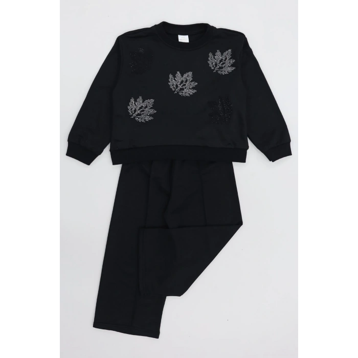 4-10 Yaş 2 İplik İkili Takım Siyah - 52188.1776.
