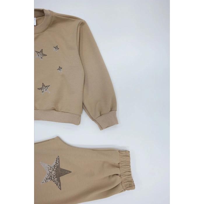 4-10 Yaş 2 İplik İkili Takım Vizon - 52187.1776.