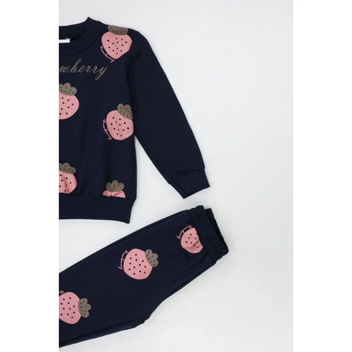 4-10 Yaş İki İp Şardonlu İkili Takım Lacivert - 52114.1776.