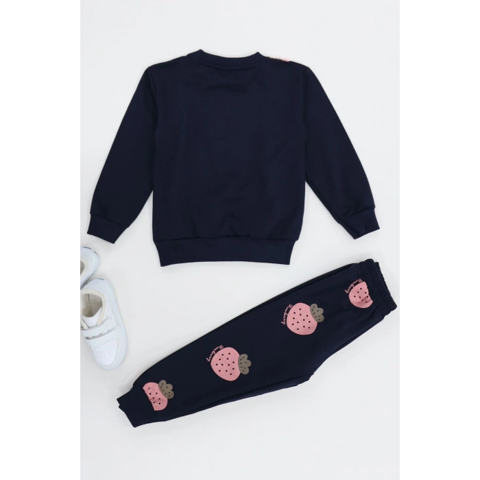 4-10 Yaş İki İp Şardonlu İkili Takım Lacivert - 52114.1776.