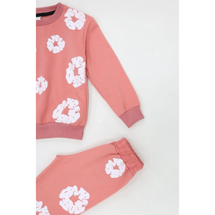 4-10 Yaş İki İp Şardonlu İkili Takım Somon - 52113.1776.