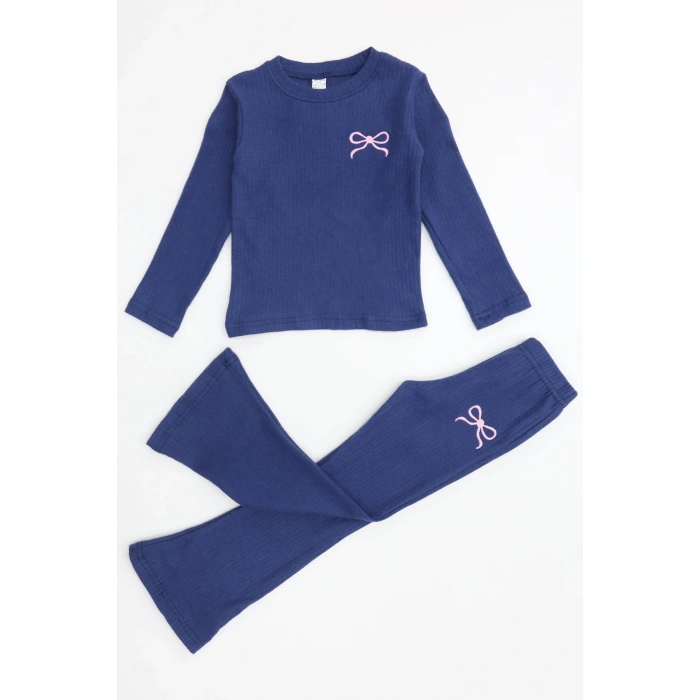 5-12 Yaş İnterlok Baskılı Takım Lacivert - 52182.1567.