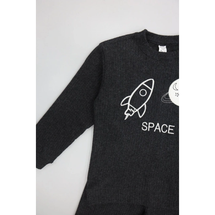 5-12 Yaş İnterlok Fitilli Takım Antrasit - 52184.1567.