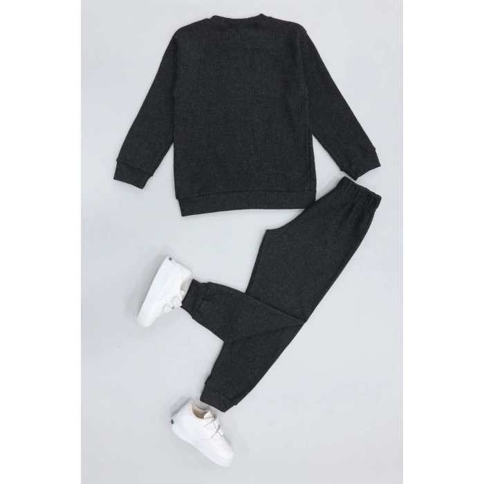 5-12 Yaş İnterlok Fitilli Takım Antrasit - 52184.1567.