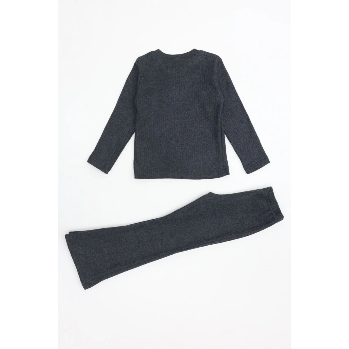 5-12 Yaş İnterlok Fitilli Takım Antrasit - 52185.1567.