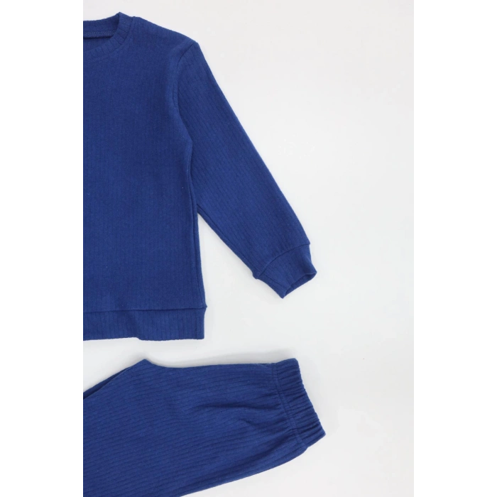 5-12 Yaş İnterlok Fitilli Takım Lacivert - 52183.1567.