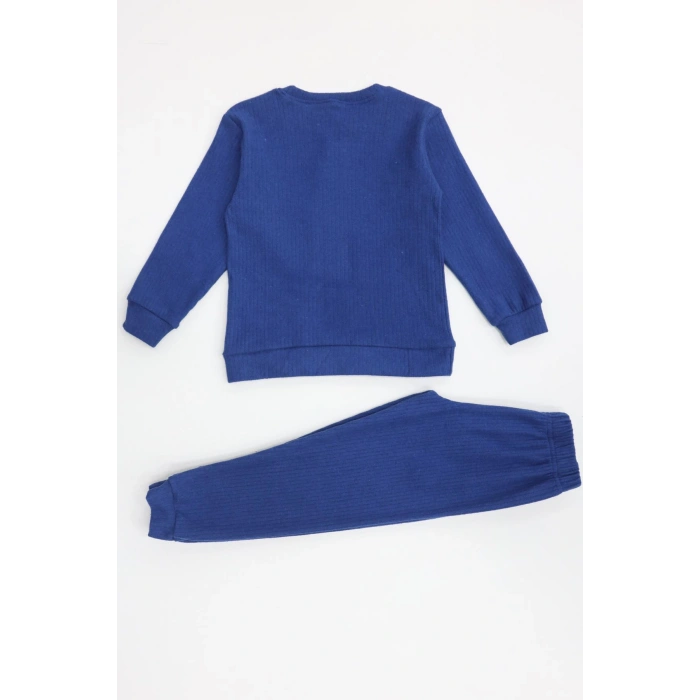 5-12 Yaş İnterlok Fitilli Takım Lacivert - 52183.1567.