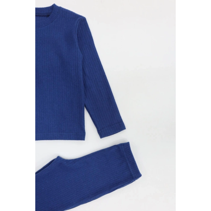 5-12 Yaş İnterlok Fitilli Takım Lacivert - 52185.1567.