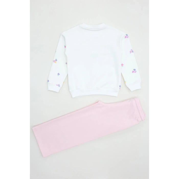 6-9 Yaş 2 İplik Şardonlu Çocuk Takım Açıkpembe - 6264369.1576.