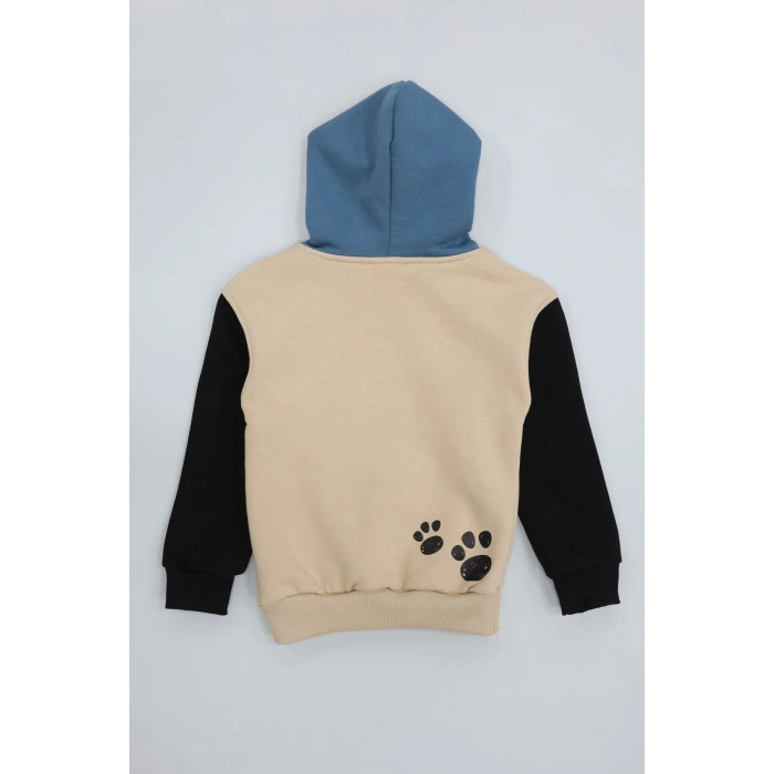 6-9 Yaş 3 İplik Şardonlu Sweat Mavi - 2264009.1576.