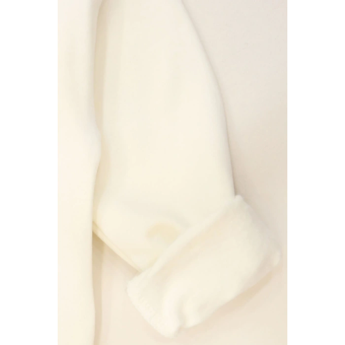 6-9 Yaş Şardonlu Yumoş Kumaş Takım Ekru - 6264361.1576.