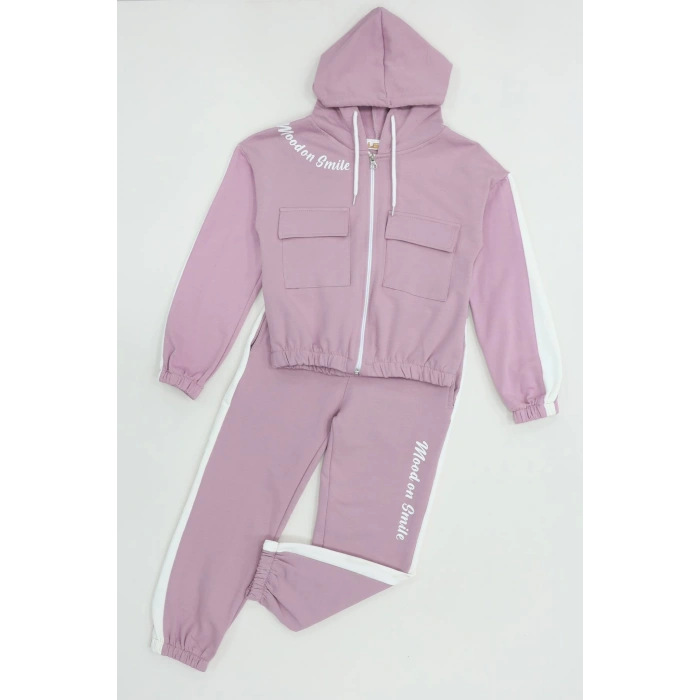 8-12 Yaş İçi Tüylü Takım Açıklila - 724494.1576.