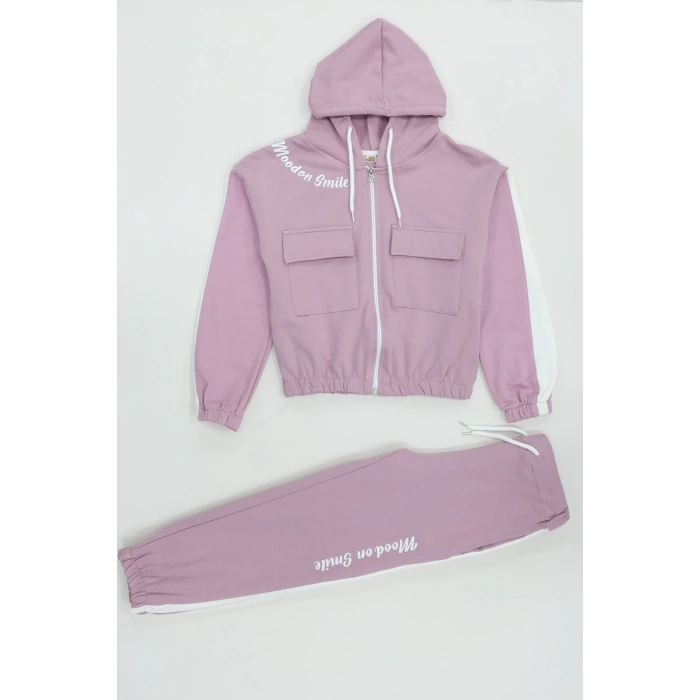 8-12 Yaş İçi Tüylü Takım Açıklila - 724494.1576.