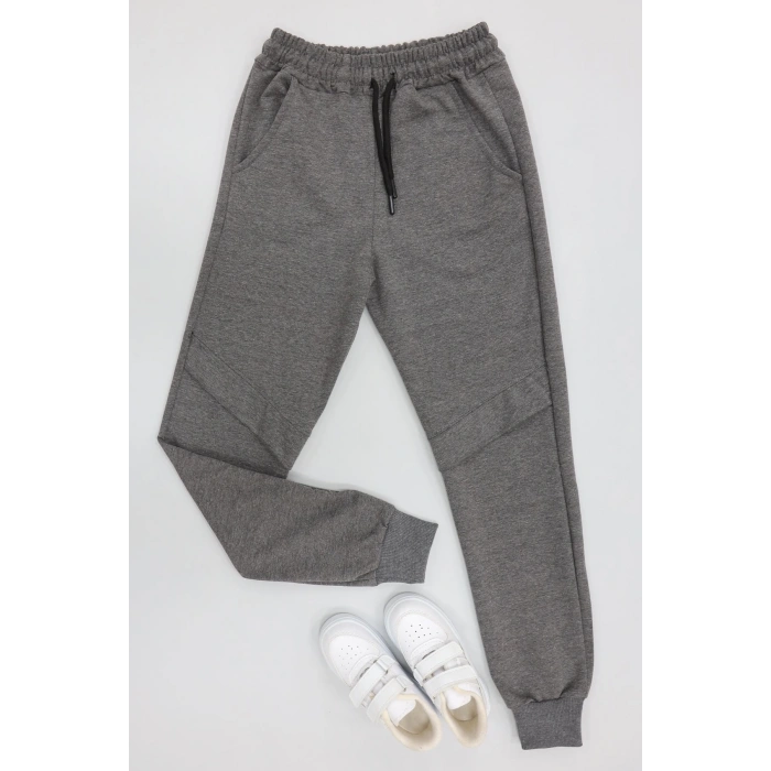 8-16 Yaş 2 İplik Eşofman Altı Füme - 55038.2066.