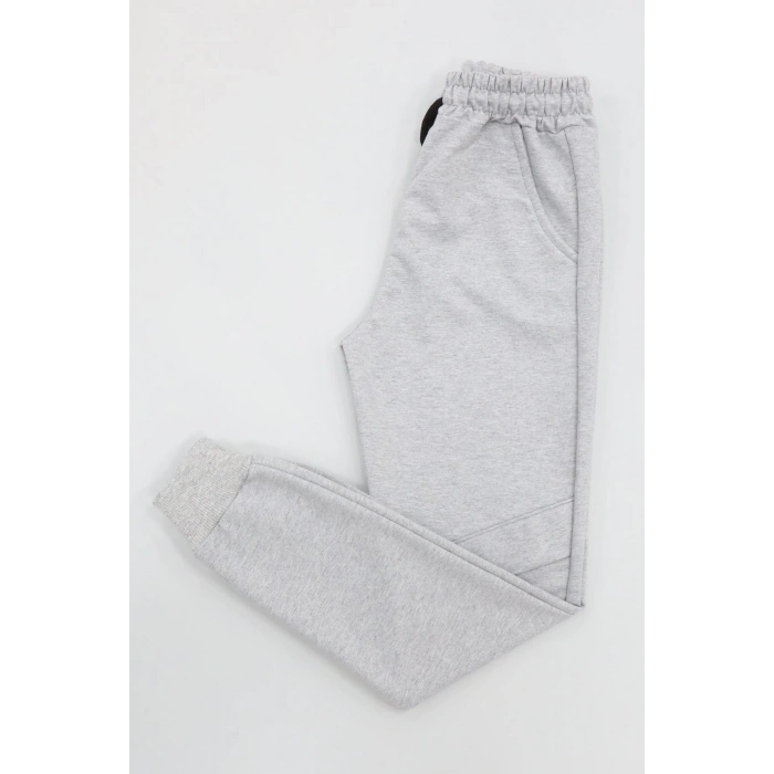 8-16 Yaş 2 İplik Eşofman Altı Gri - 55038.2066.