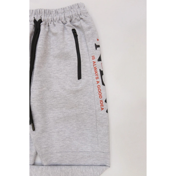 8-16 Yaş 2 İplik Likralı Eşofman Altı Dumangri - 42184.2066.